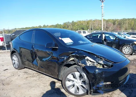 2023 Tesla Model Y Awd/Long Range Dual Motor All-Wheel Drive из США, поврежденный, VIN 7SAYGDEE1PA187657